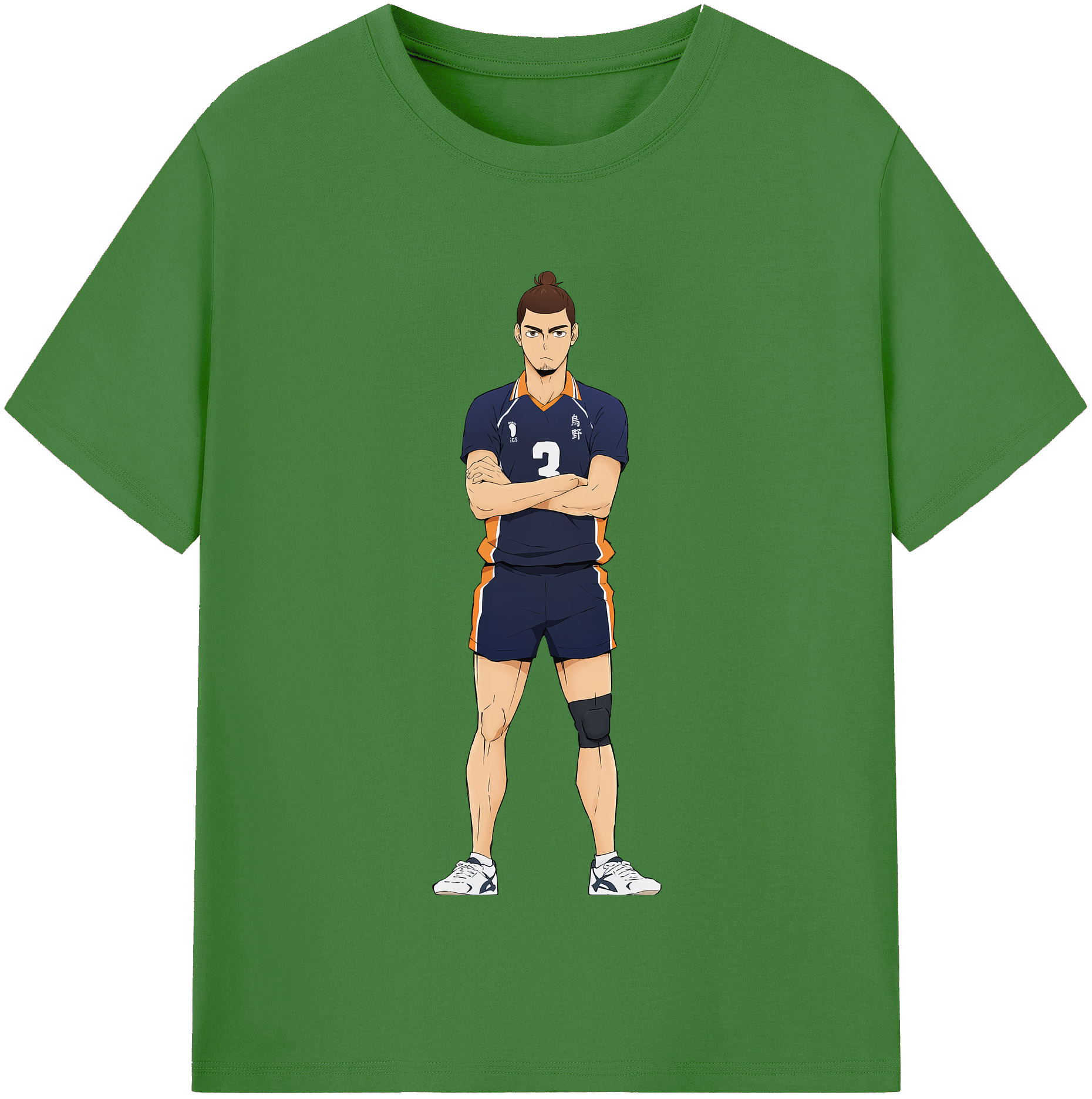（画像用） ハイキュー!! Haikyu!! レディースカジュアルプリントTシャツ（綿100％）